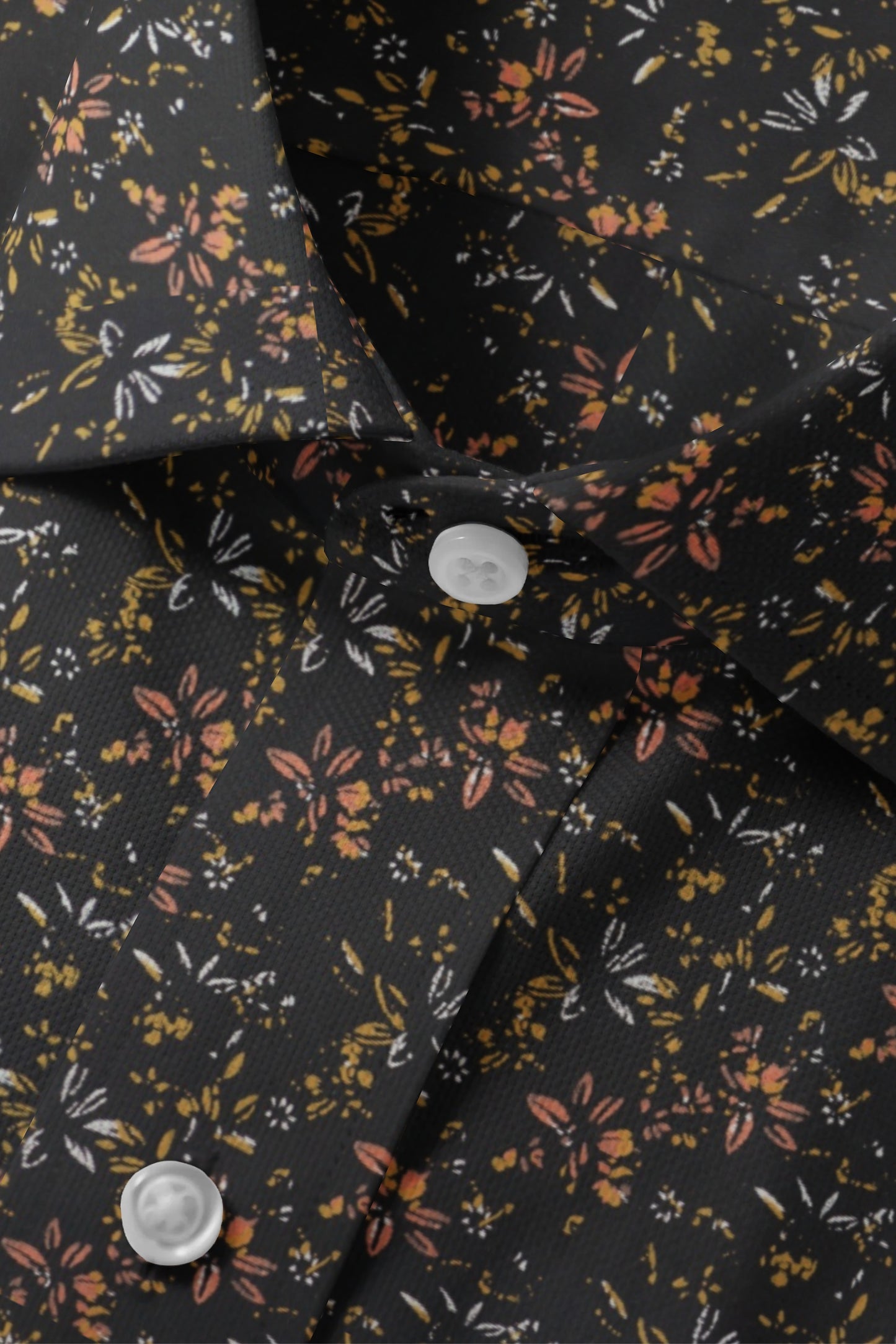 Black Flower Shirt