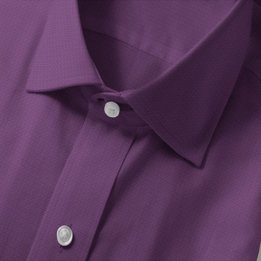 Matte Plum Radiance Shirt