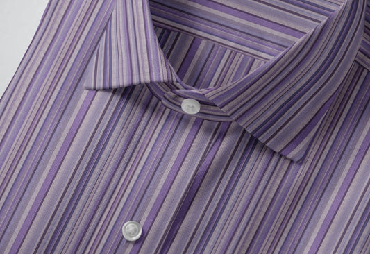 Mauve Medley Stripe Shirt