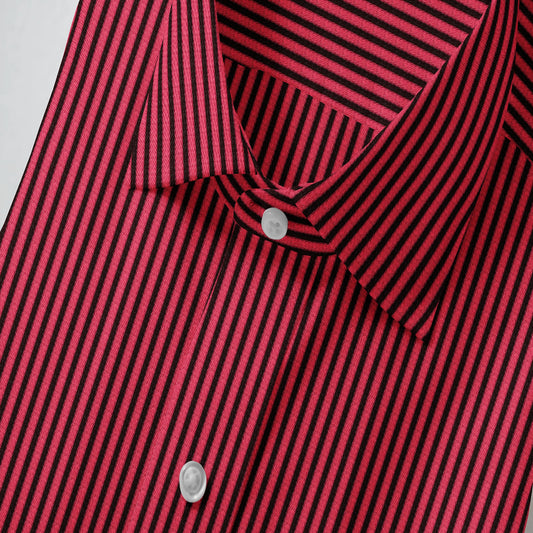 Ruby Noir Striped Shirt