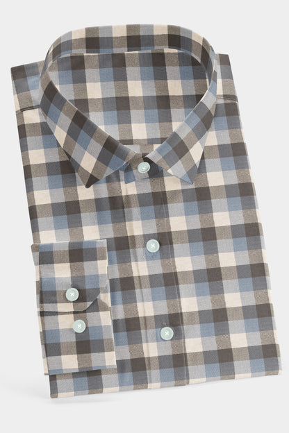 Slate Symphony Check Shirt