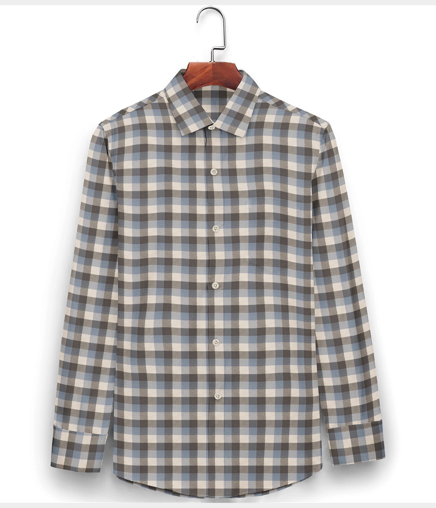 Slate Symphony Check Shirt